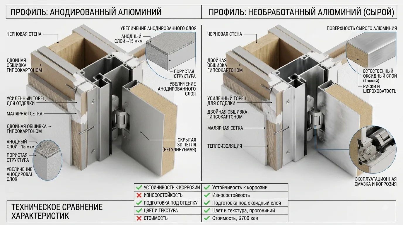 Обзор алюминиевых профилей