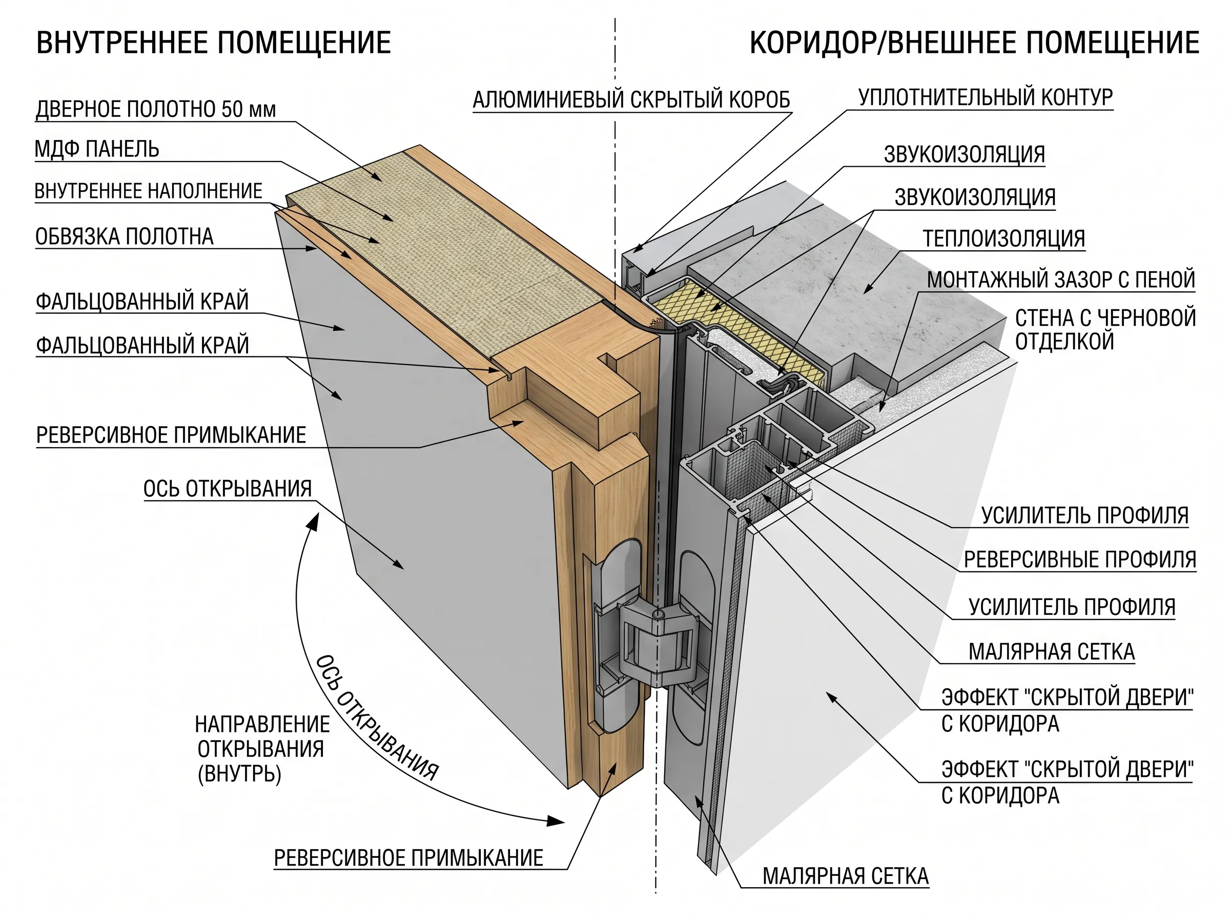 Прямое vs обратное открывание